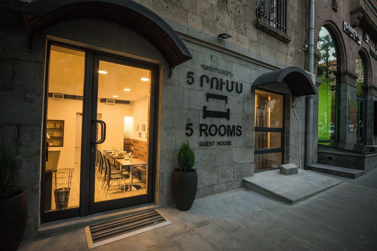 5 Rooms Mini-Hotel & Tours Jerevan Buitenkant foto